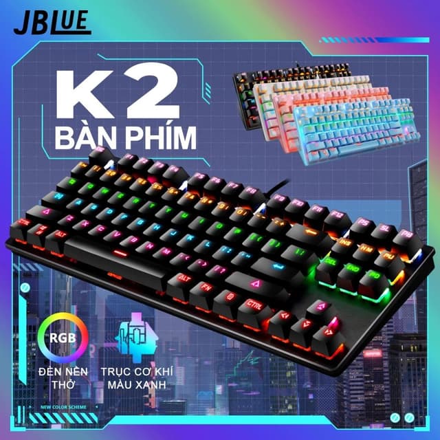 Bàn phím cơ máy tính JBLUE K2 PRO